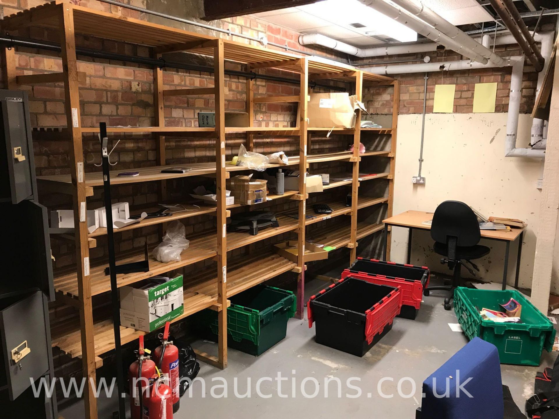 Loose and removable contents of basement storage rooms