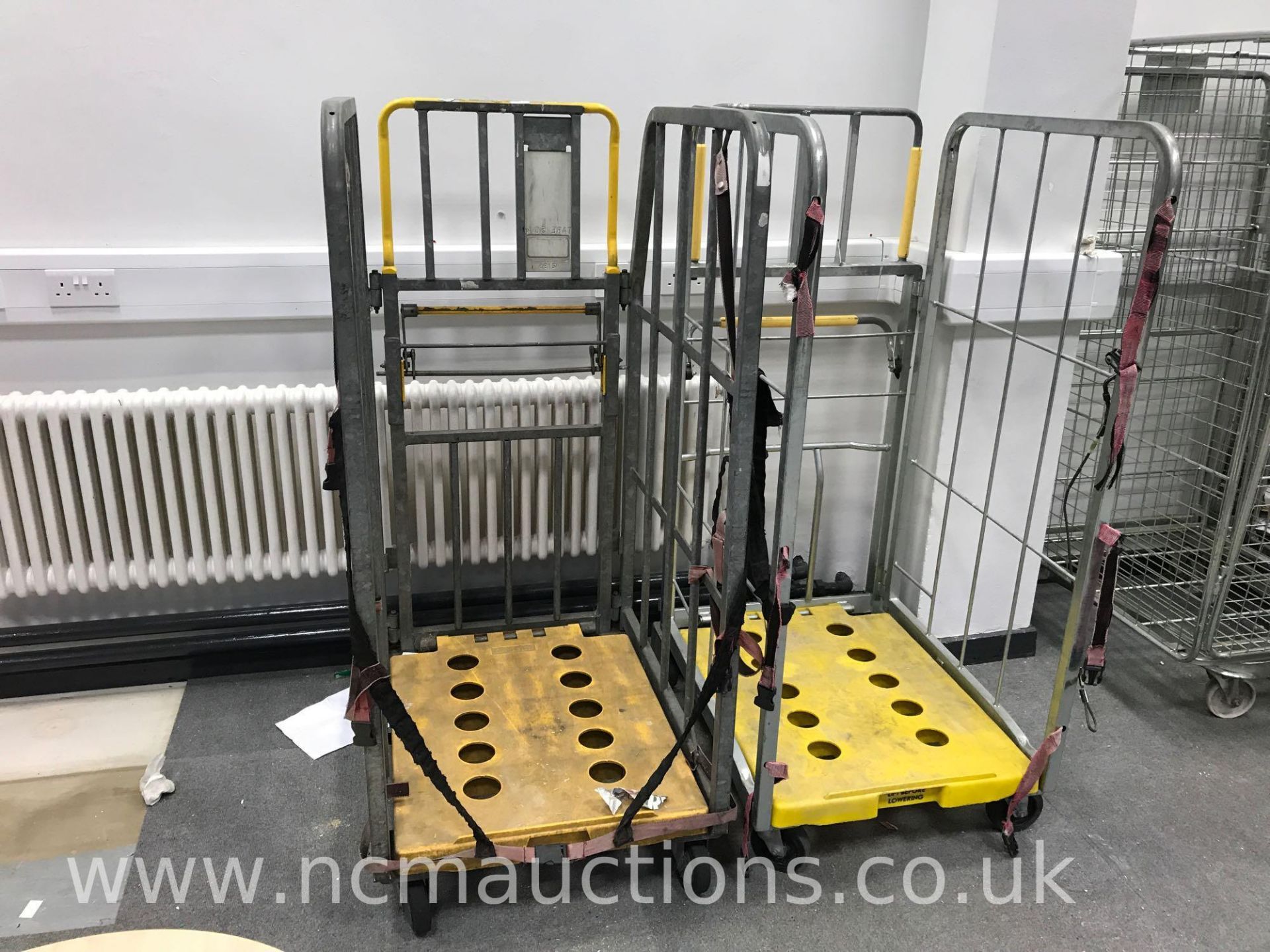 2x Postal trolleys - Image 2 of 2