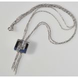 Boucheron Diamond Tassel Pendant Necklace
