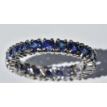 Sapphire Eternity Ring