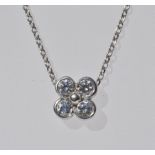 Tiffany and Co Diamond Platinum Necklace