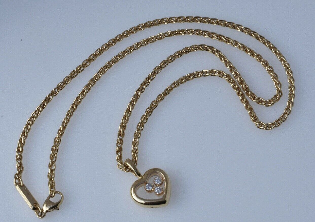 Chopard "Happy Diamonds" Pendant Heart Necklace - Image 5 of 7