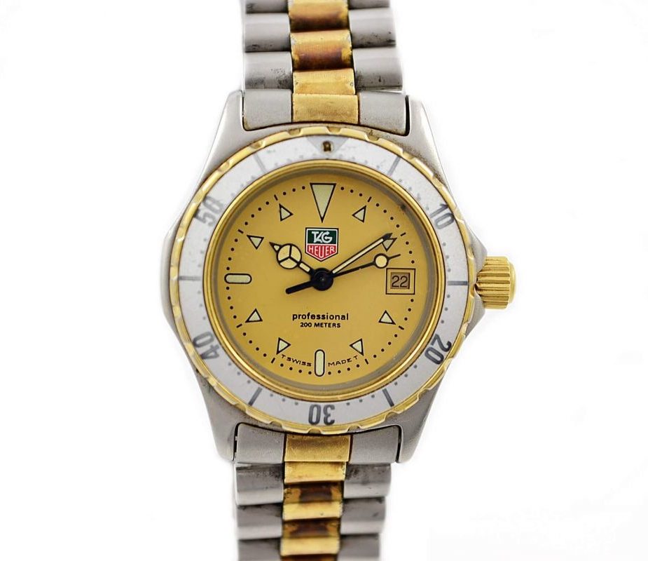 Vintage Tag Heuer 2000 Series Quartz Two Tone Ladies Watch