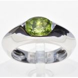 Piaget Peridot and Diamond Ring