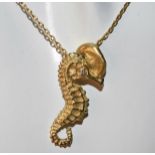 H Stern Seahorse Necklace