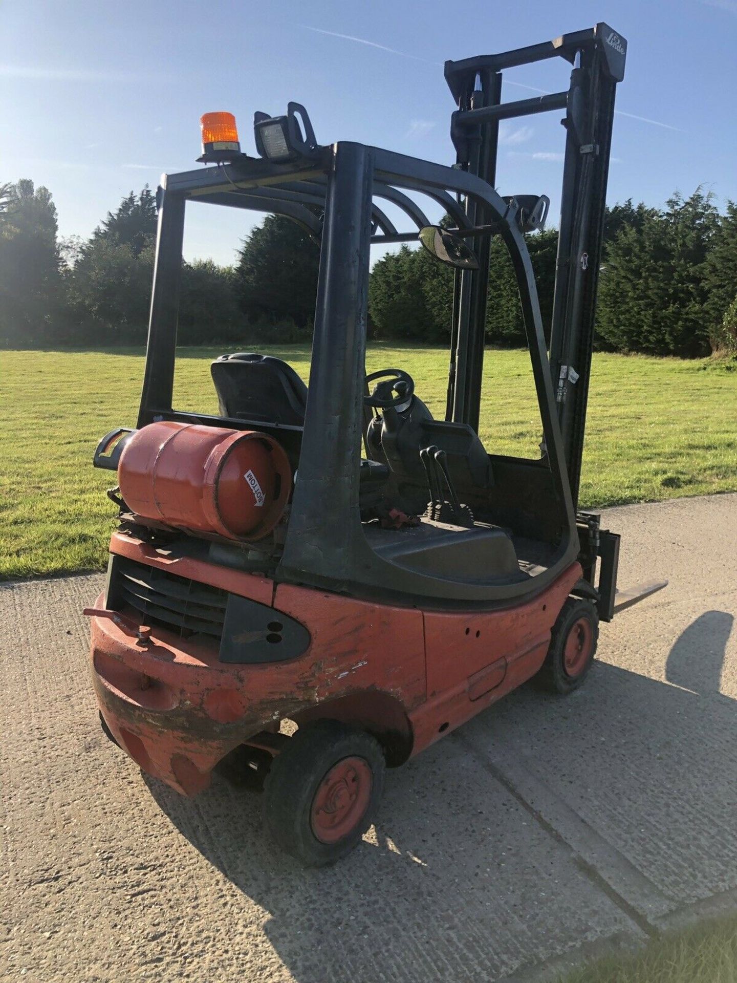 Linde Gas Forklift Truck