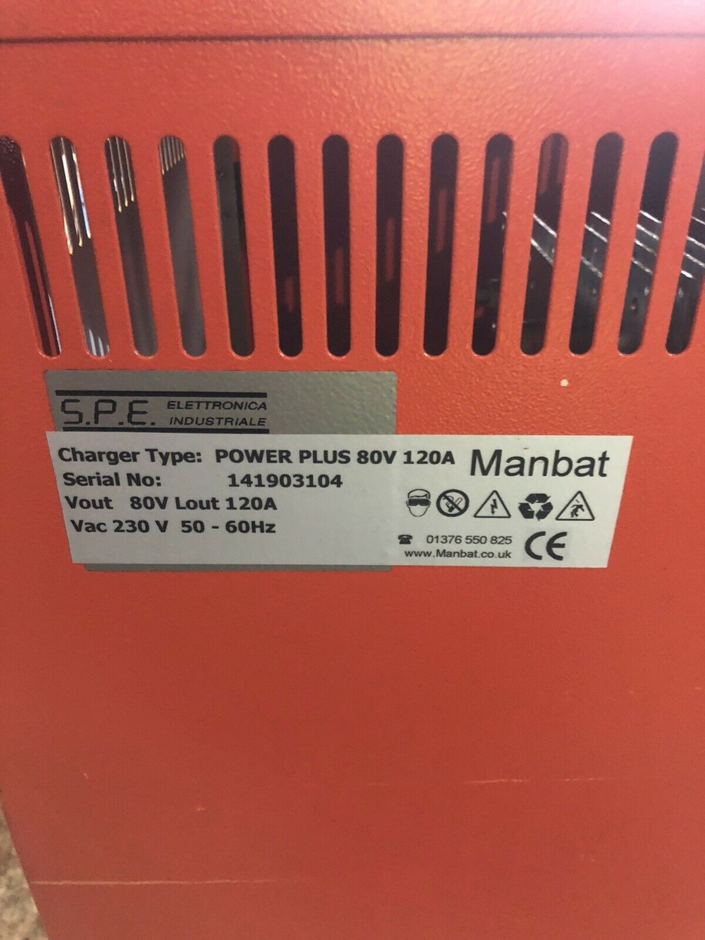 80v Forklift Traction Battery Charger - Image 3 of 3