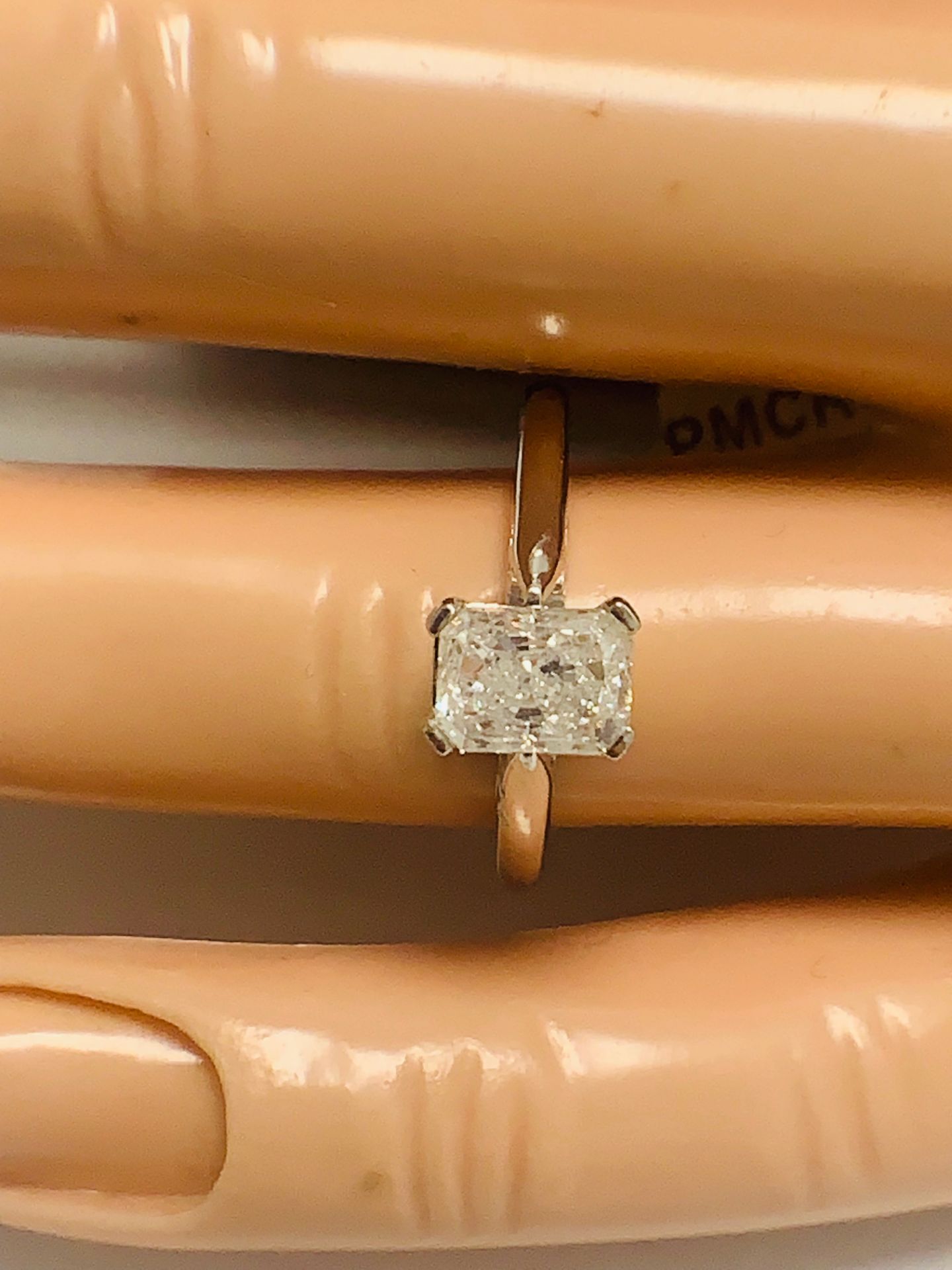 1ct Radiant Cut Natural Diamond - Image 9 of 9