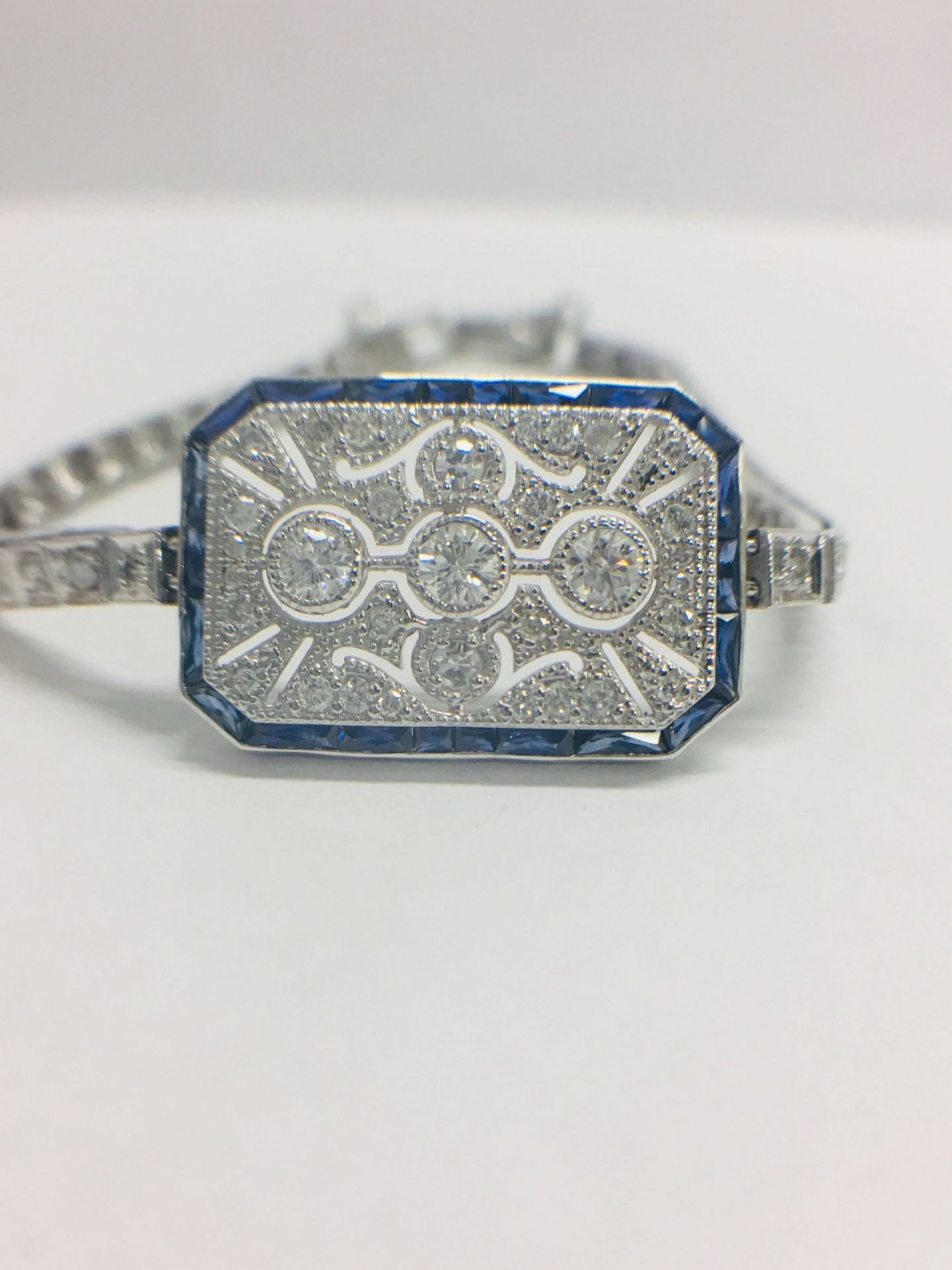 Platinum Cocktail Bracelet