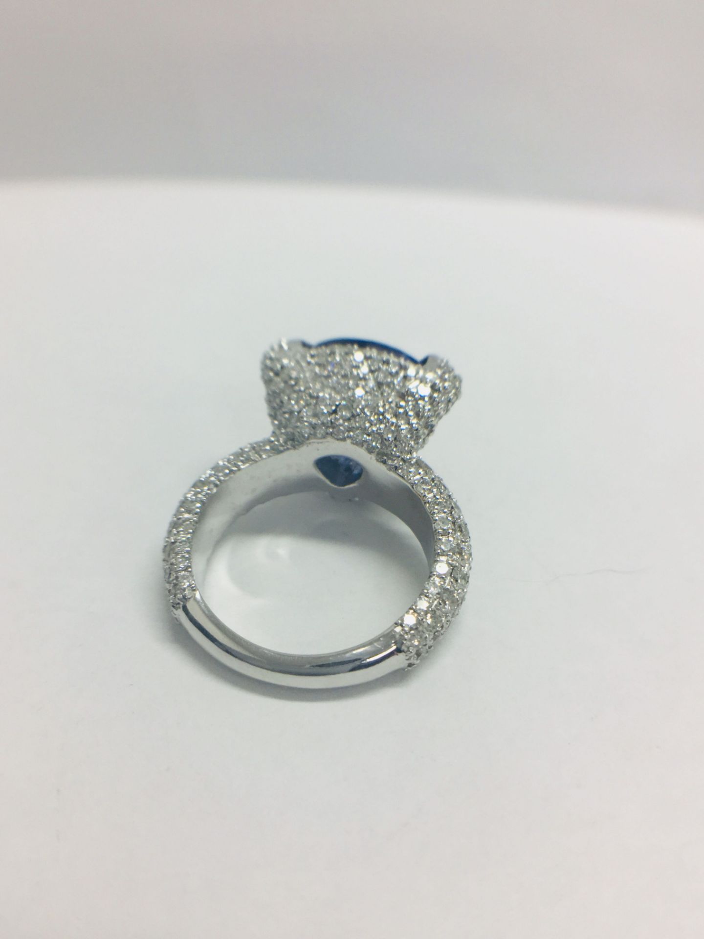 Platinum Tanzanite Ring - Image 6 of 15