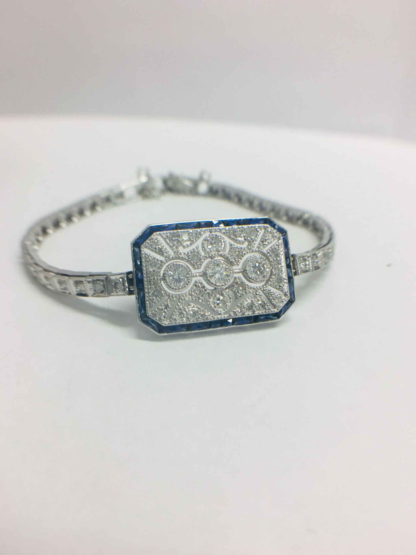 Platinum Cocktail Bracelet - Image 8 of 12