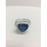 Platinum Tanzanite Ring