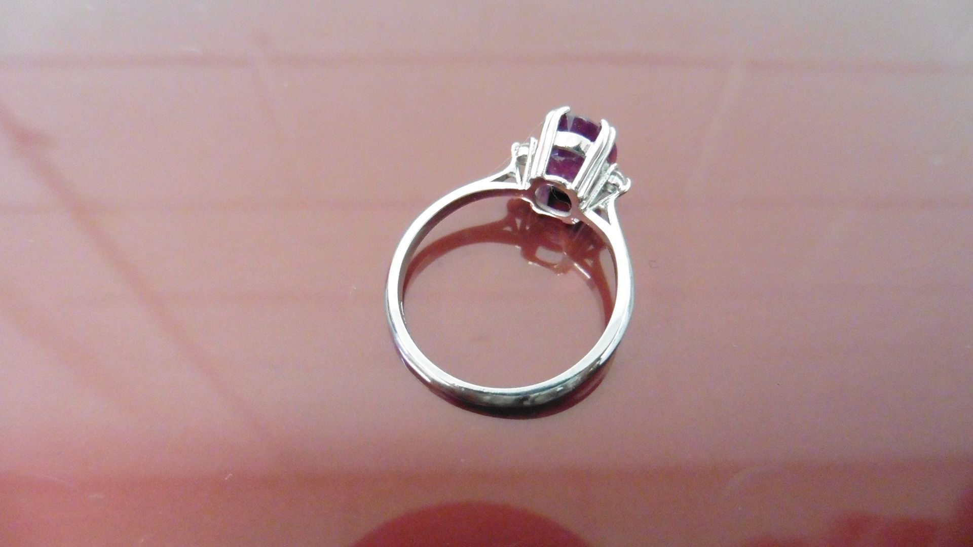 2.40Ct Ruby And Diamond Dress Ring. - Image 2 of 3