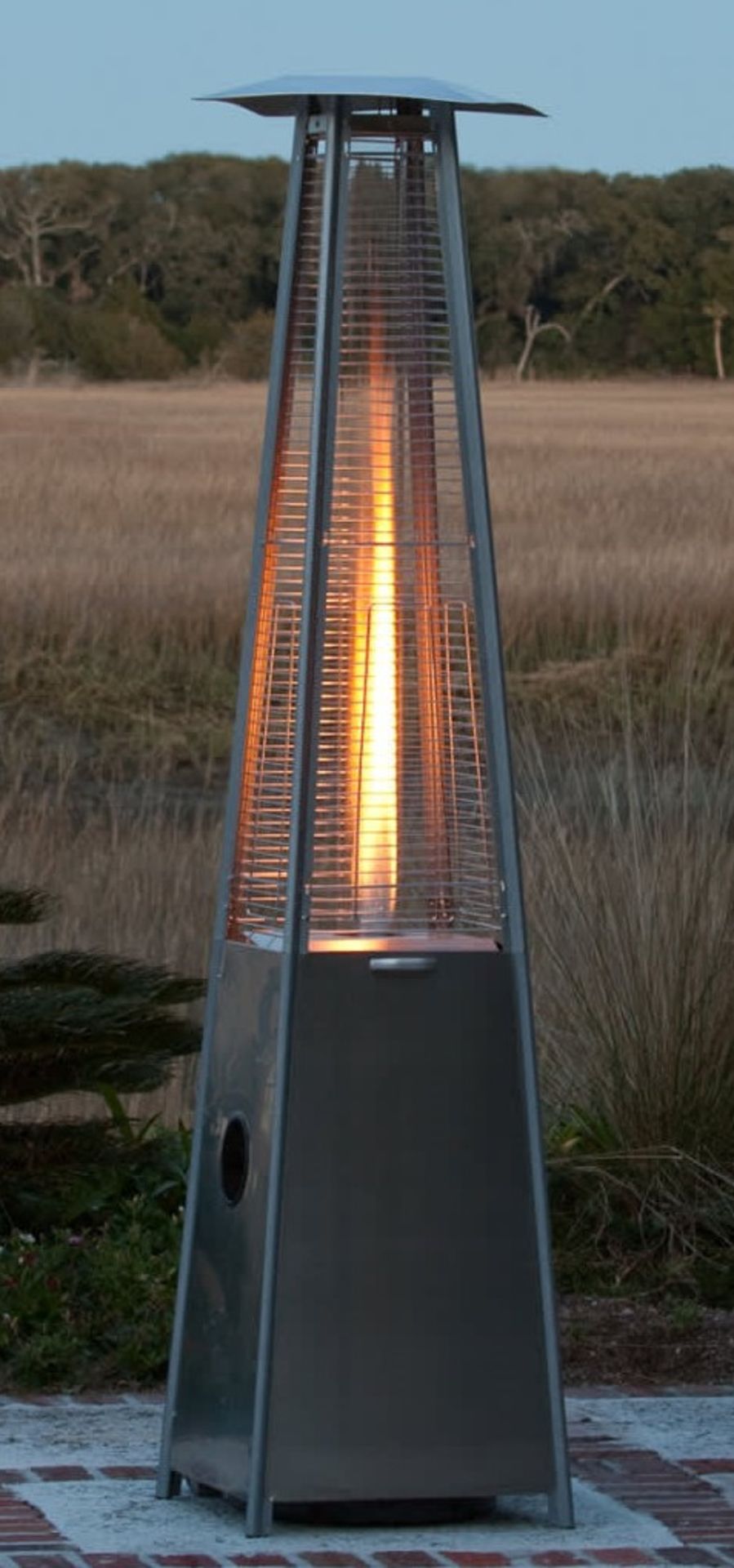 NEW BOXED COMMERCIAL STAINLESS STEEL PATIO HEATER