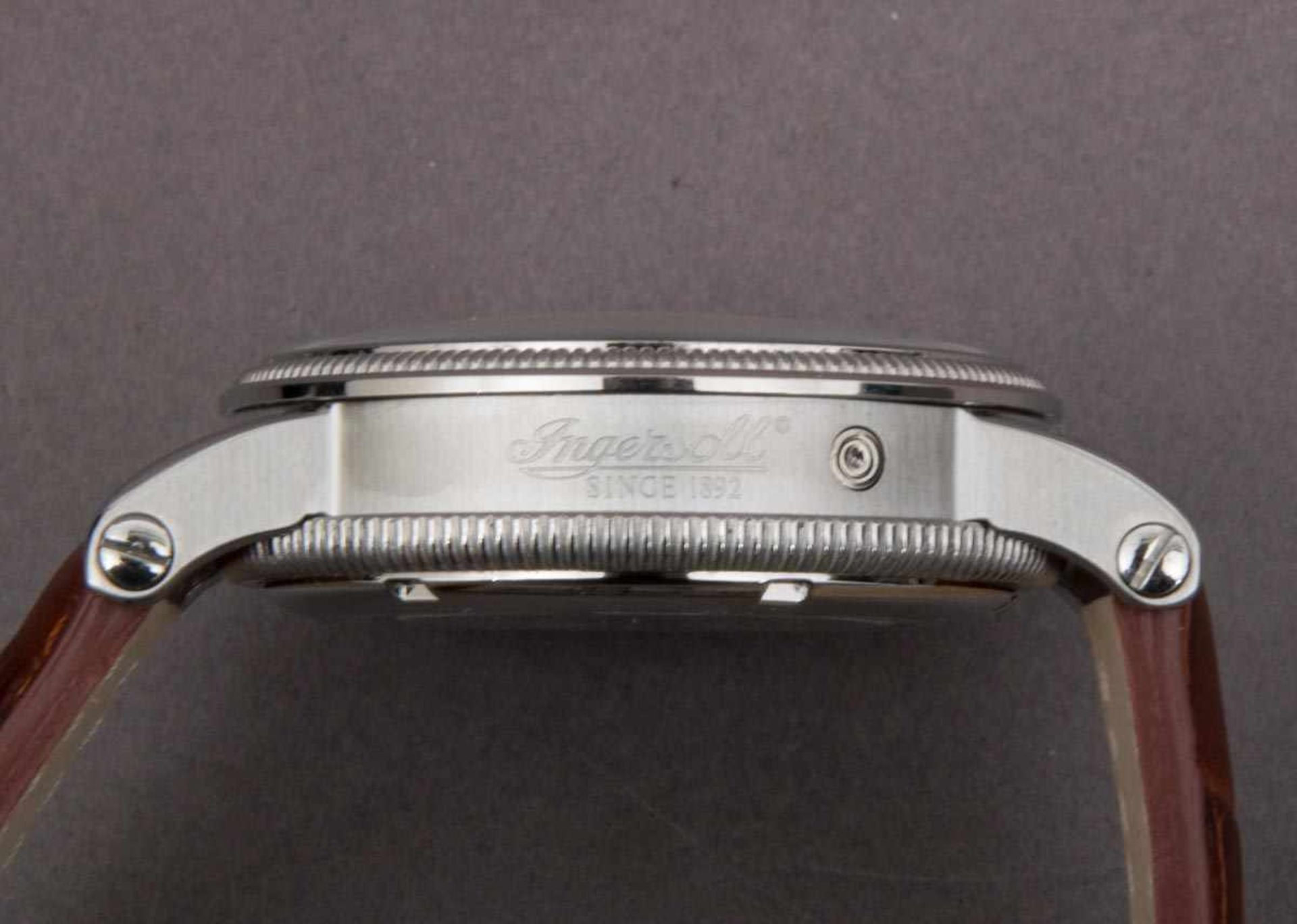 INGERSOLL-RICHMOND-CHRONOGRAPH. Automatik-Herrenarmbanduhr mit Anzeige von Uhrzeit, Tag, Monat & - Image 4 of 9