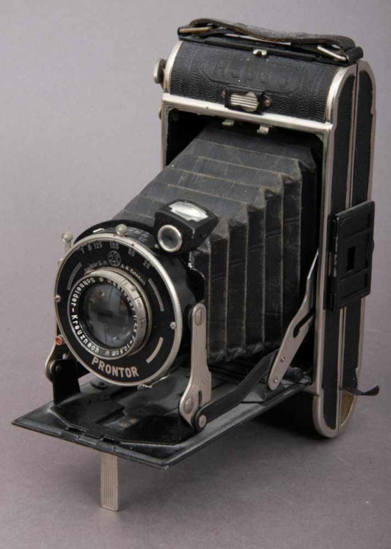 Zwei alte Balgenkameras: 1 x HAPO PRONTOR & 1x EASTMAN - KODAK NO. 1 A POCKET KAMERA. Beide - Bild 5 aus 7