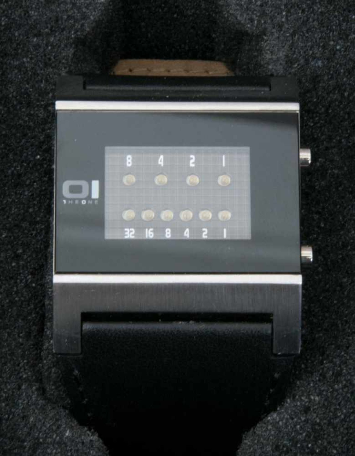 BINARY THE ONE - KERALY TRANCE KT102 R1 WRISTWATCH / Herrenarmbanduhr, in orig. Kartonage, mit