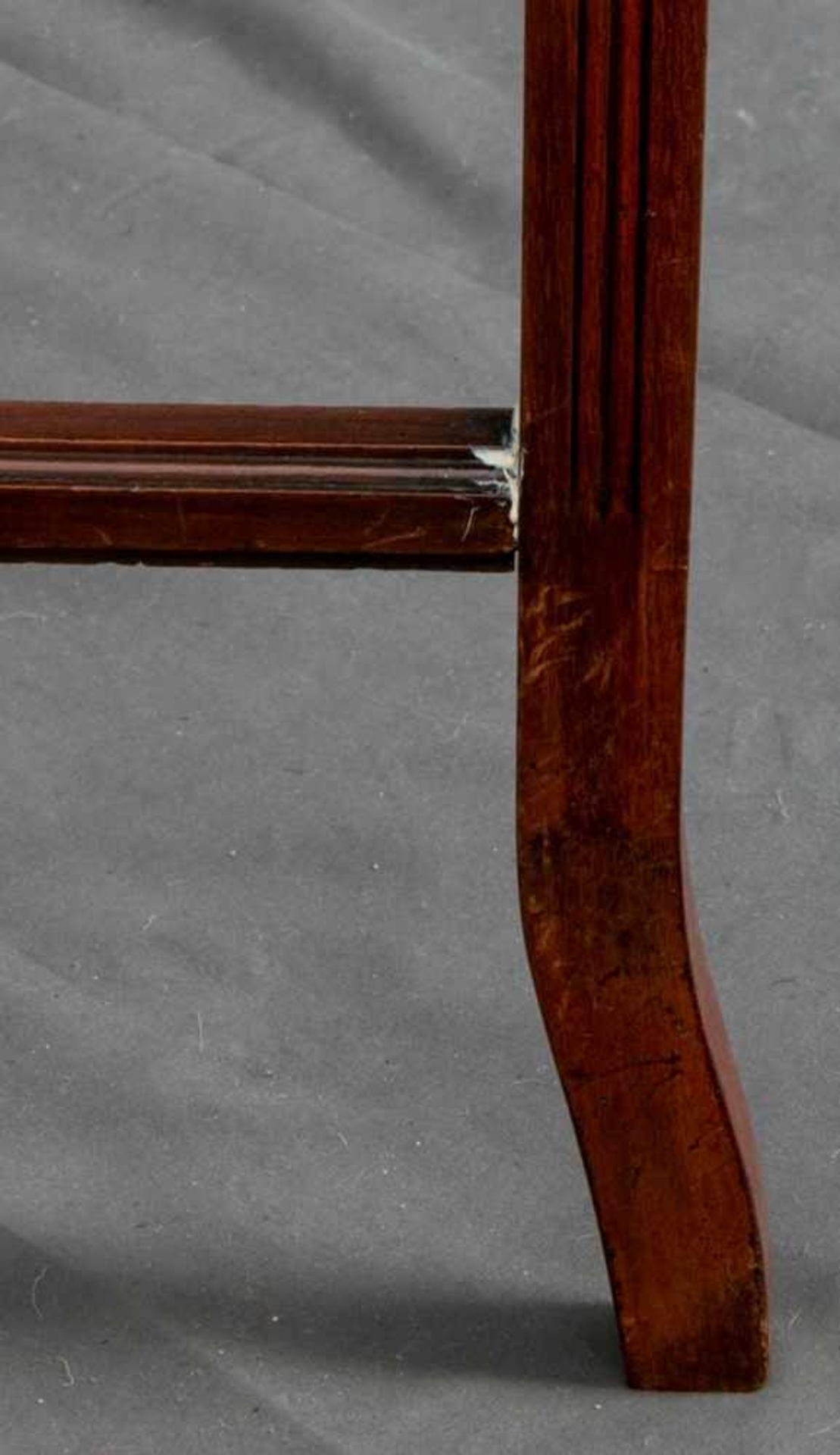3teiliges Ameublement, bestehend aus rechteckigem Tisch ( ca. 76 x 94 x 58 cm) & 2 Stühlen ( - Bild 6 aus 10