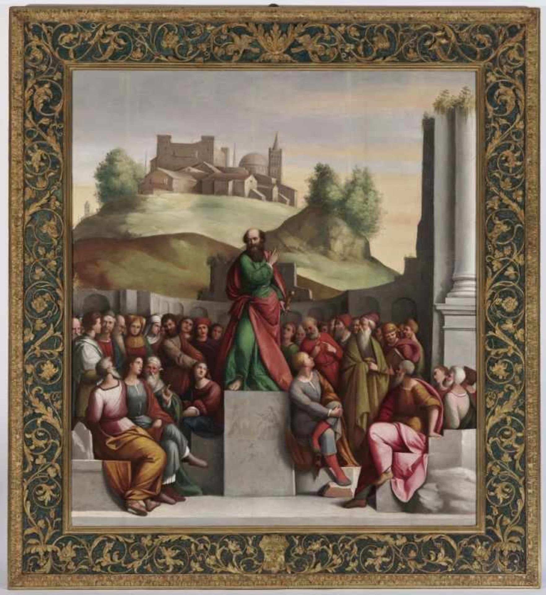 Tisi, Benvenuto('Il Garofalo') um 1476 Ferrara - 1559 Ferrara The Sermon of St Paul on the Areopagus - Bild 2 aus 6