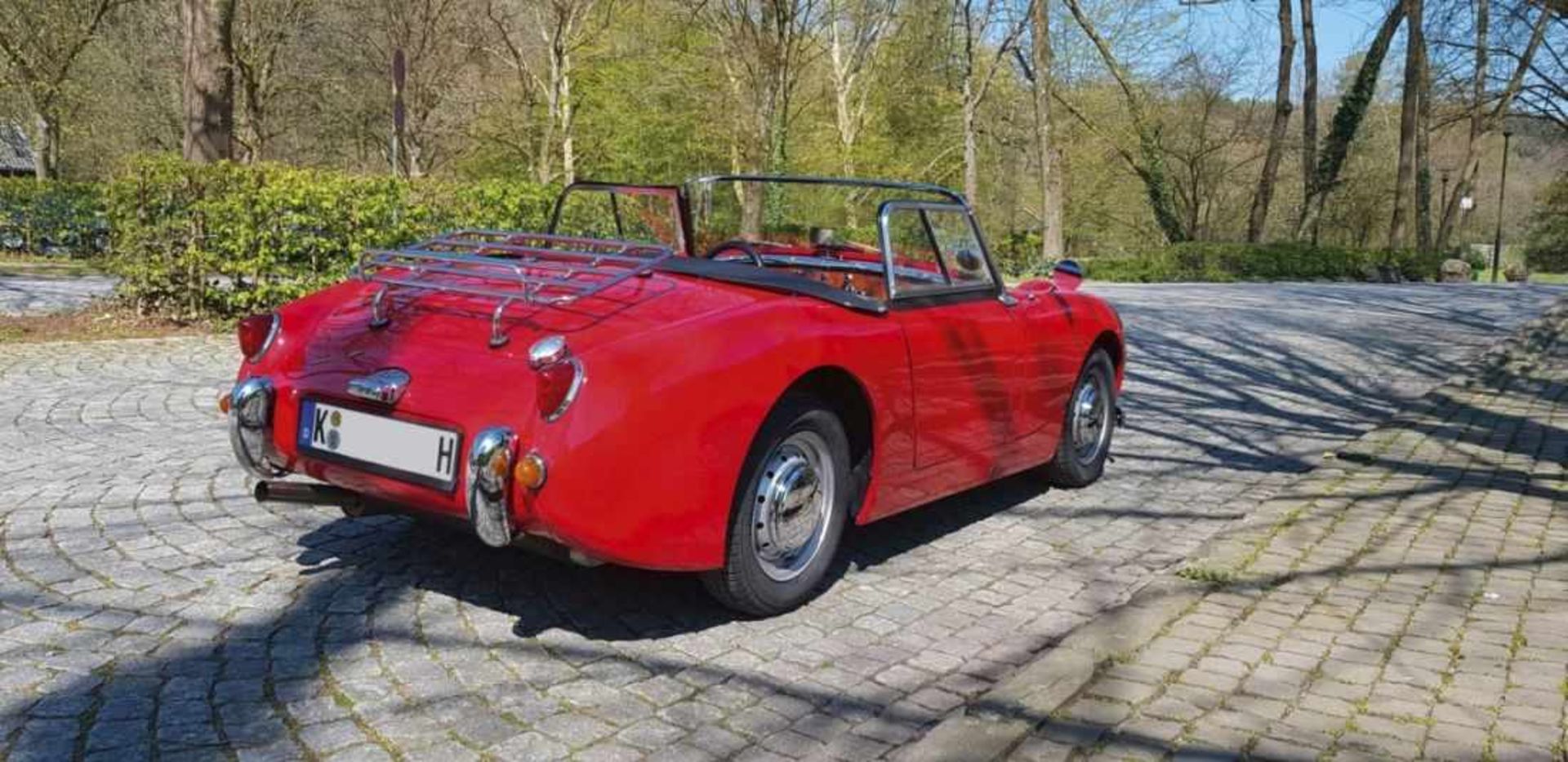 Austin-Healey Sprite MKI ('Frog eye')Roadster, four-cylinder, 1,256 cc Year of construction / - Bild 8 aus 21