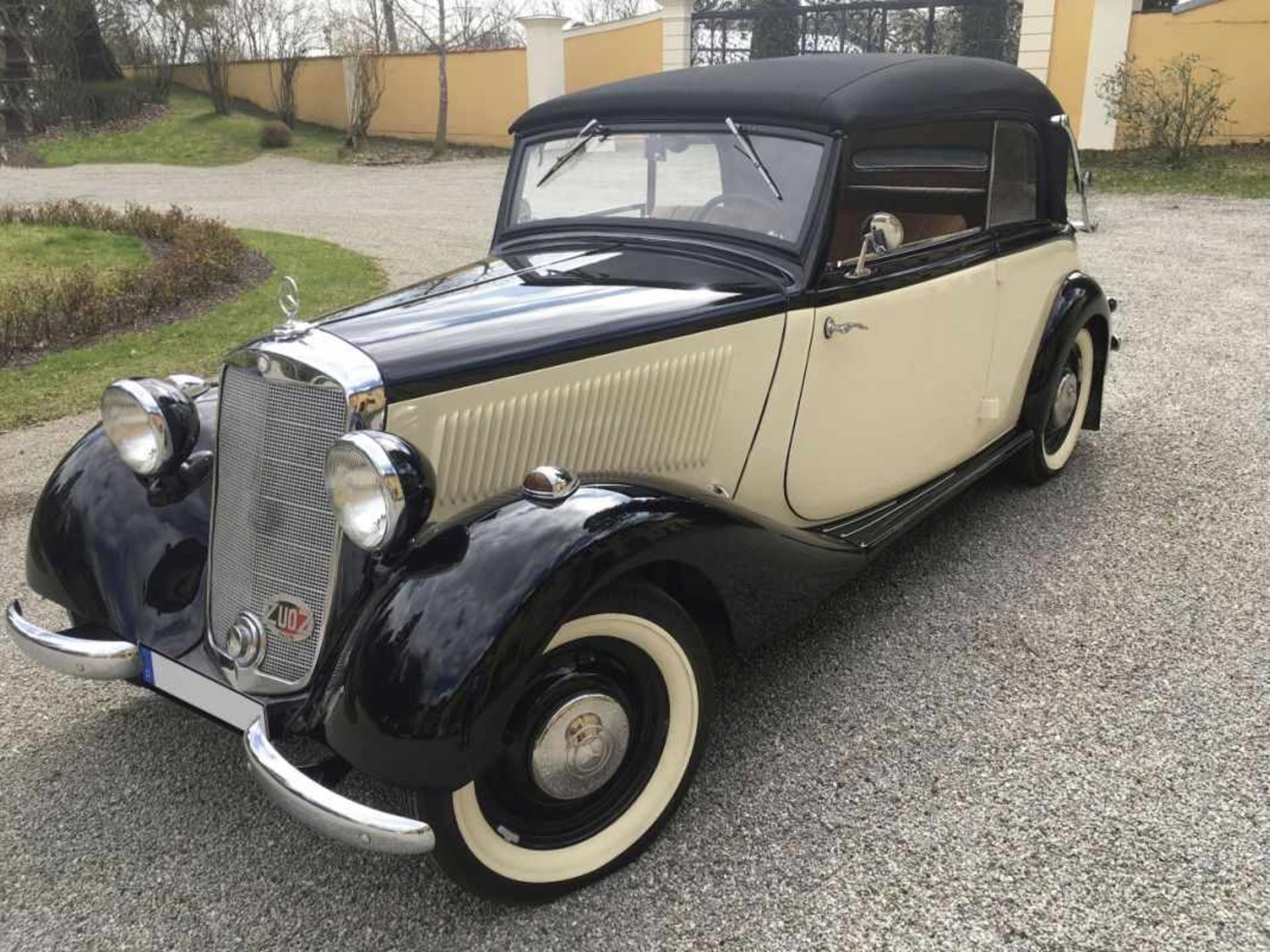 Mercedes Benz Type 170 VW 136 series, Cabriolet 2-door, four-cylinder, 1,697 cc Year of construction