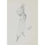 Tan GuidicelliParis C. 1988-92 Three Fashion Designs for Hermès, Paris. Each signed and