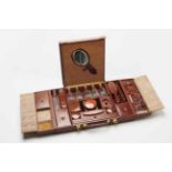 Toiletry CaseJean-Baptiste Morabito, Paris C. 1925/1930 Leather, brown. Fully outfitted with ''