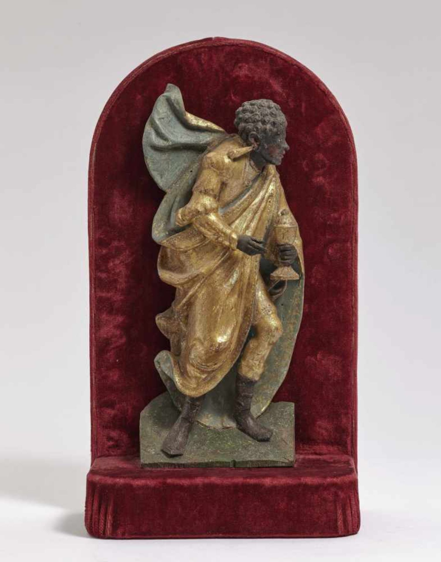 A Moorish King from an Adoration of the MagiCarinthia, circa 1520 Hardwood, reverse flattened.