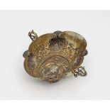 A Fruit BowlNuremberg, circa 1650- 1659, Thomas II Stöhr Silver, partly gold-plated. Hammered,