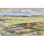 Max Liebermann, 1847 - Berlin - 1938Behind the Dunes Signed lower left. Verso remnants of a pastel