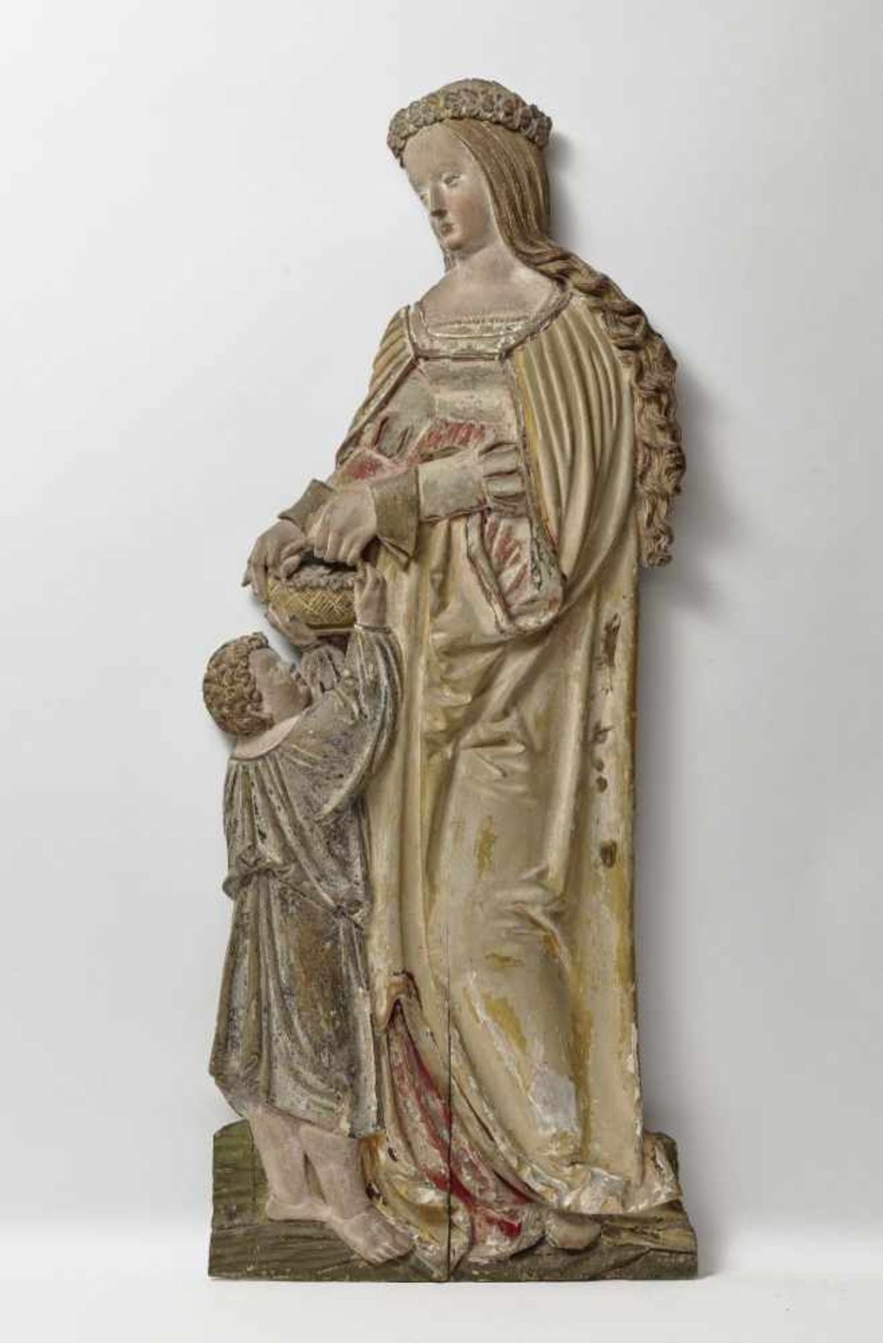 Saints Genevieve and DorothyJörg Lederer (circa 1470 - probably Füssen or Kaufbeuren - circa