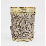 A Silver Beaker, Titled ''SeptemberAugsburg, 1687 - 1691 Johann Andreas Thelott (as a journeyman