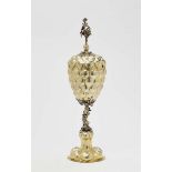 A Silver Standing Cup and CoverAugsburg, circa 1663 - 1666, Christoph Jordan Silver, partly gold-