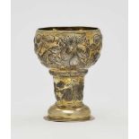 A Rummer CupNuremberg, circa 1685/1686 - 1689 Heinrich Gottfried Anton Hammon Silver, partly gold-