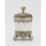 A large Silver Covered Beaker on Ball FeetAugsburg, 1709 - 1712, Philipp Stenglin Silver, partly