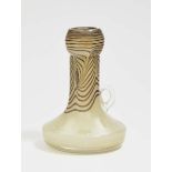 A JugErwin Eisch, Frauenau, circa 1975/80 Glass, white melting. Base inscribed Eisch. Height 21 cm.