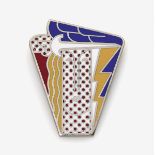 A Pendant1968, ROY LICHTENSTEIN White metal. Signed Roy Lichtenstein, 1968 Roy Lichtenstein for