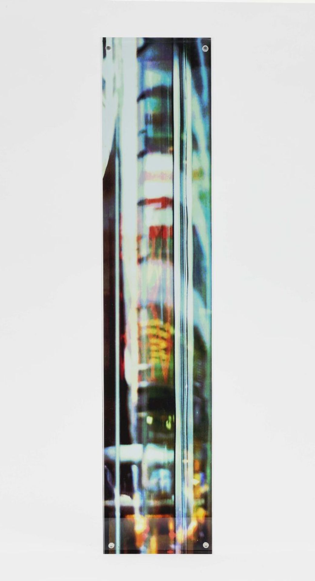 Herrmann, MarinaTower_NY_Love. 2017 Lambda slide on foil, between two acrylic glass blocks 50 x 10 x