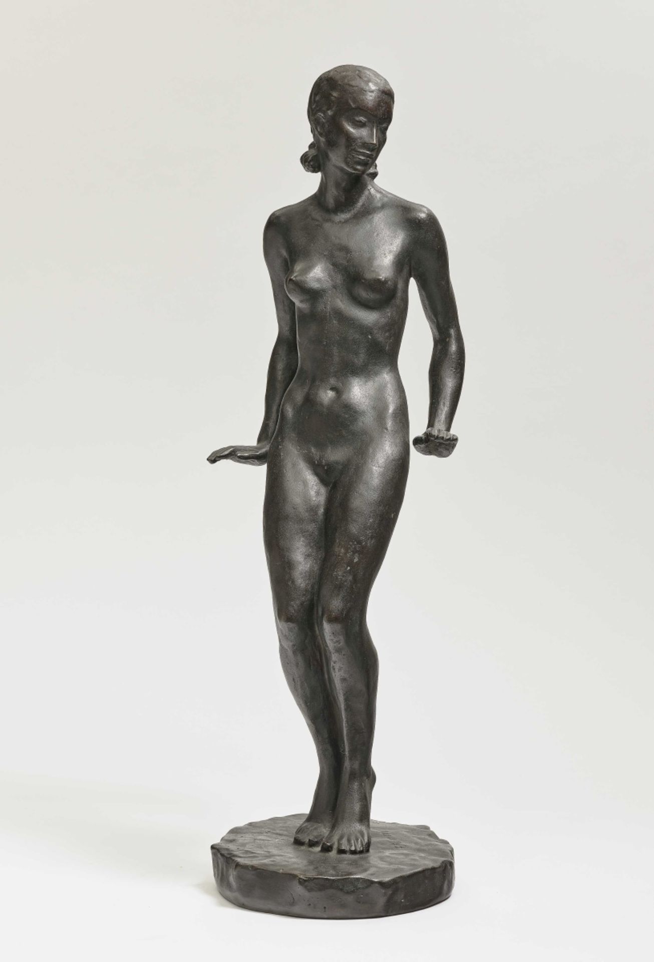 Klimsch, FritzDancer (dancing woman). 1936 A bronze with a black-brown patina Height (with base)