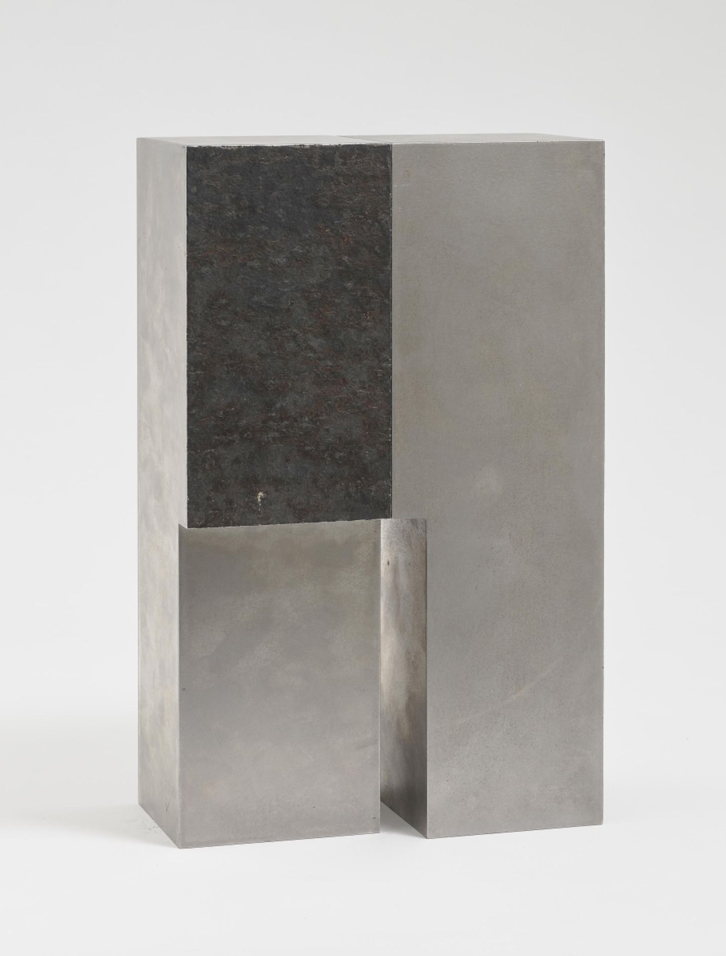 Lechner, AlfFor the Pinakothek der Moderne. 1996 Two parts. Chrome steel, forged and cut. Edition - Bild 2 aus 3