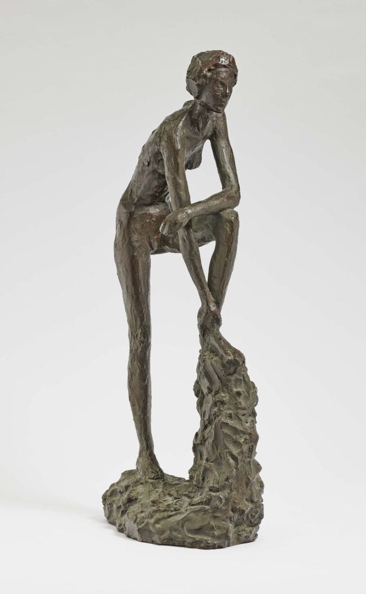 Kricke, NorbertBather (Longa). 1949 Bronze, dark brown patinated Height 56 cm Provenance: private