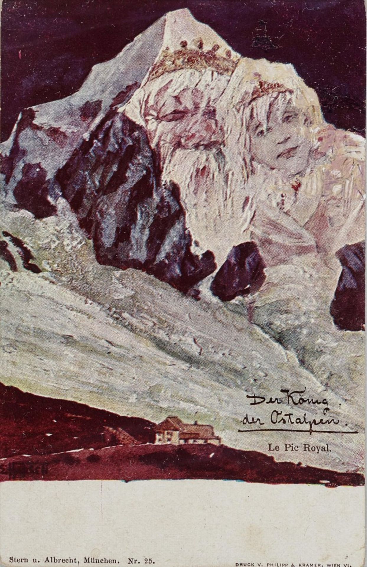 Nolde, EmilSeries of 110 Mountain Postcards in 30 Motives. Circa 1896/1898 110 coloured cliché - Bild 8 aus 27