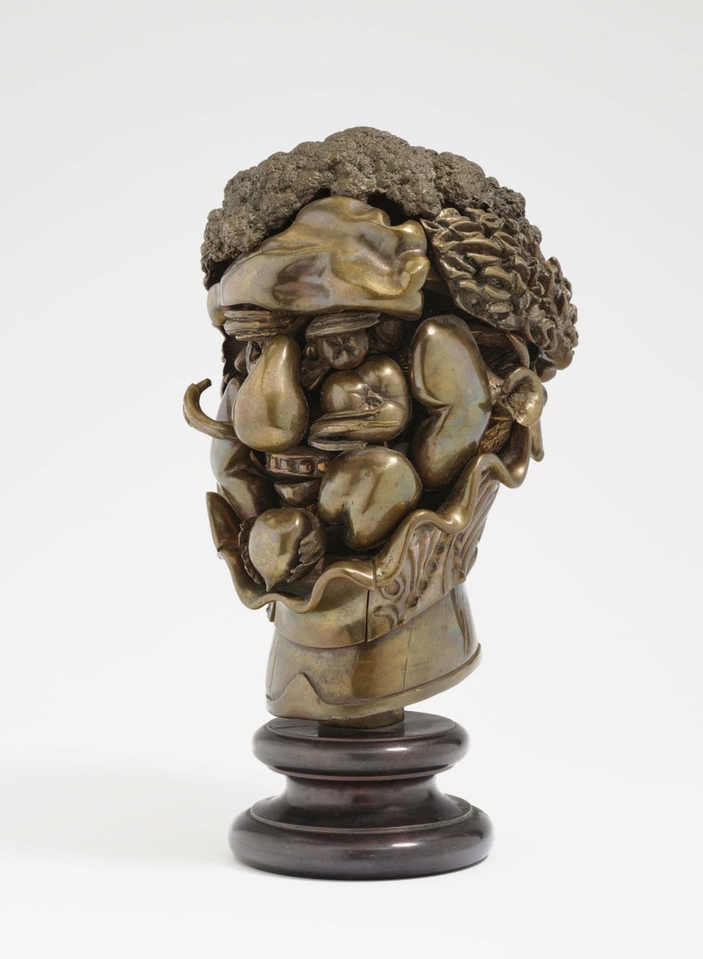 Berrocal, MiguelOmaggio ad Arcimboldo. 1976-1979 Polished bronze, consisting of 30 movable