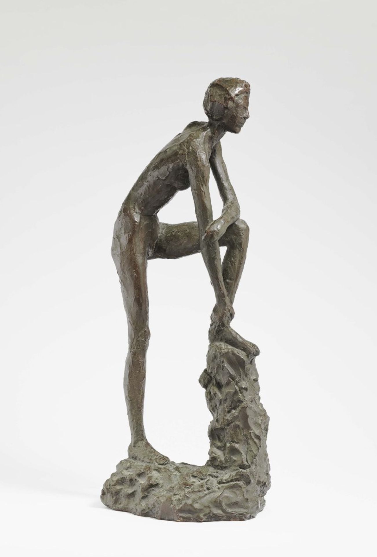 Kricke, NorbertBather (Longa). 1949 Bronze, dark brown patinated Height 56 cm Provenance: private - Bild 3 aus 3