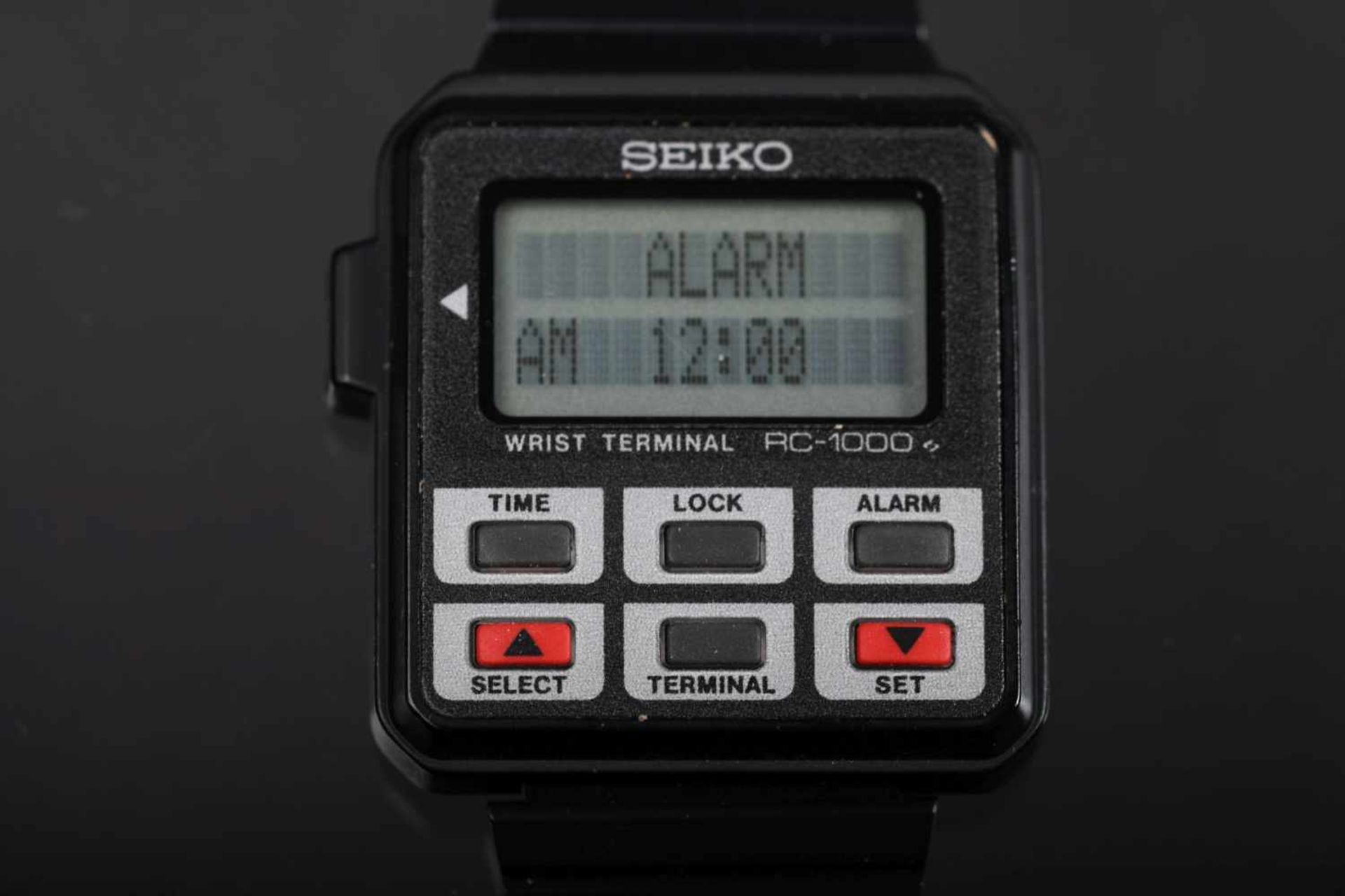 Herren - Armbanduhr, Seico RC 1000Wrist Terminal von 1984. Sehr seltene Herren-Armbanduhr. Eine