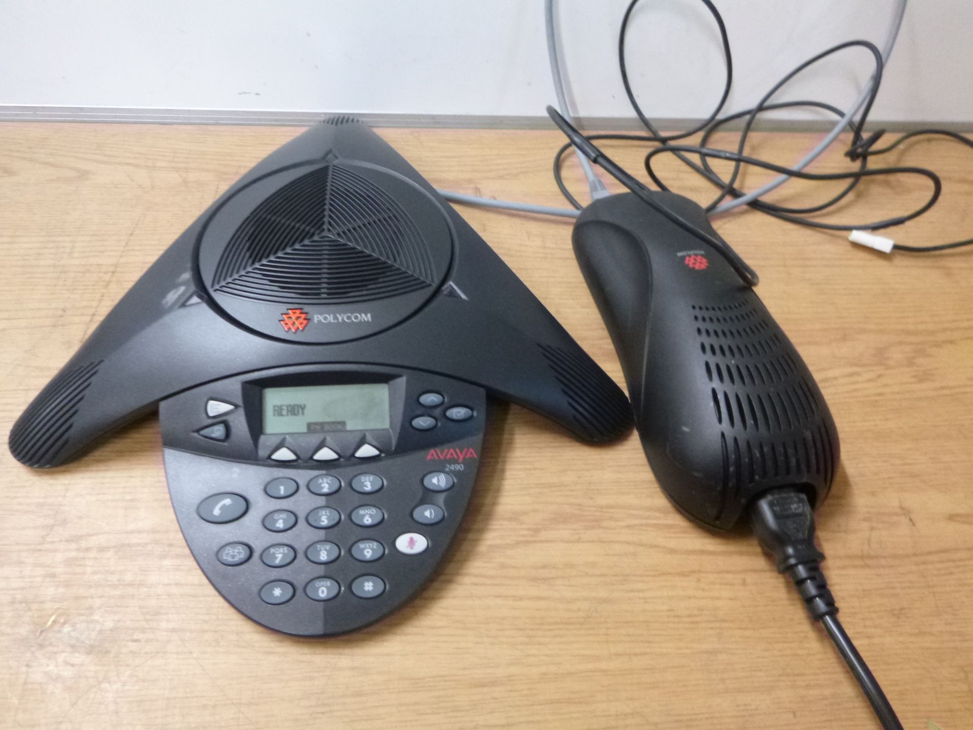 polycom soundstation 2 conference phone .model avaya 2490. Complete with Polycom soundstation 2