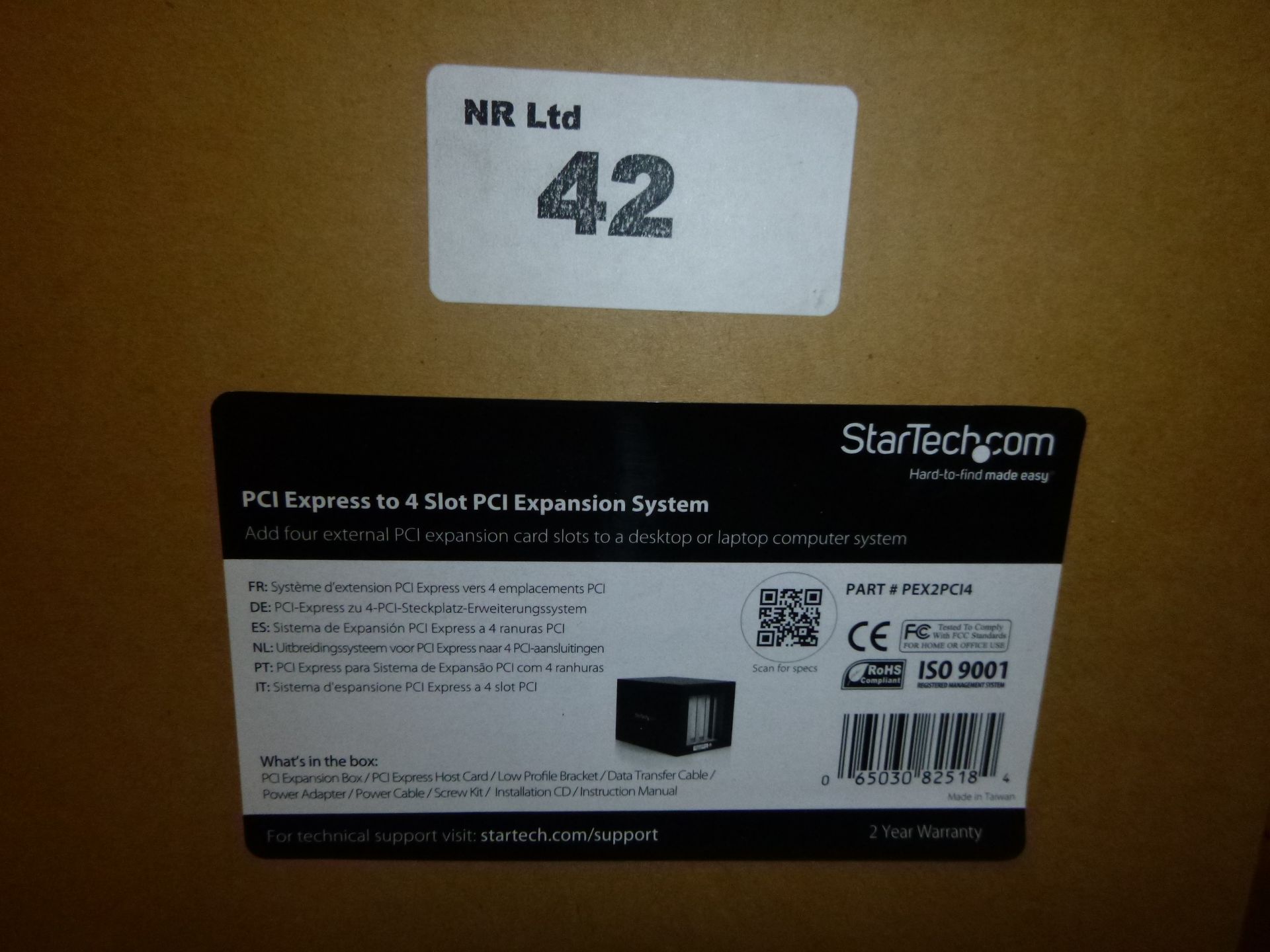 StarTech PCI Express to 2 PCI and 2 PCIe Expansion Enclosure System. New & Boxed