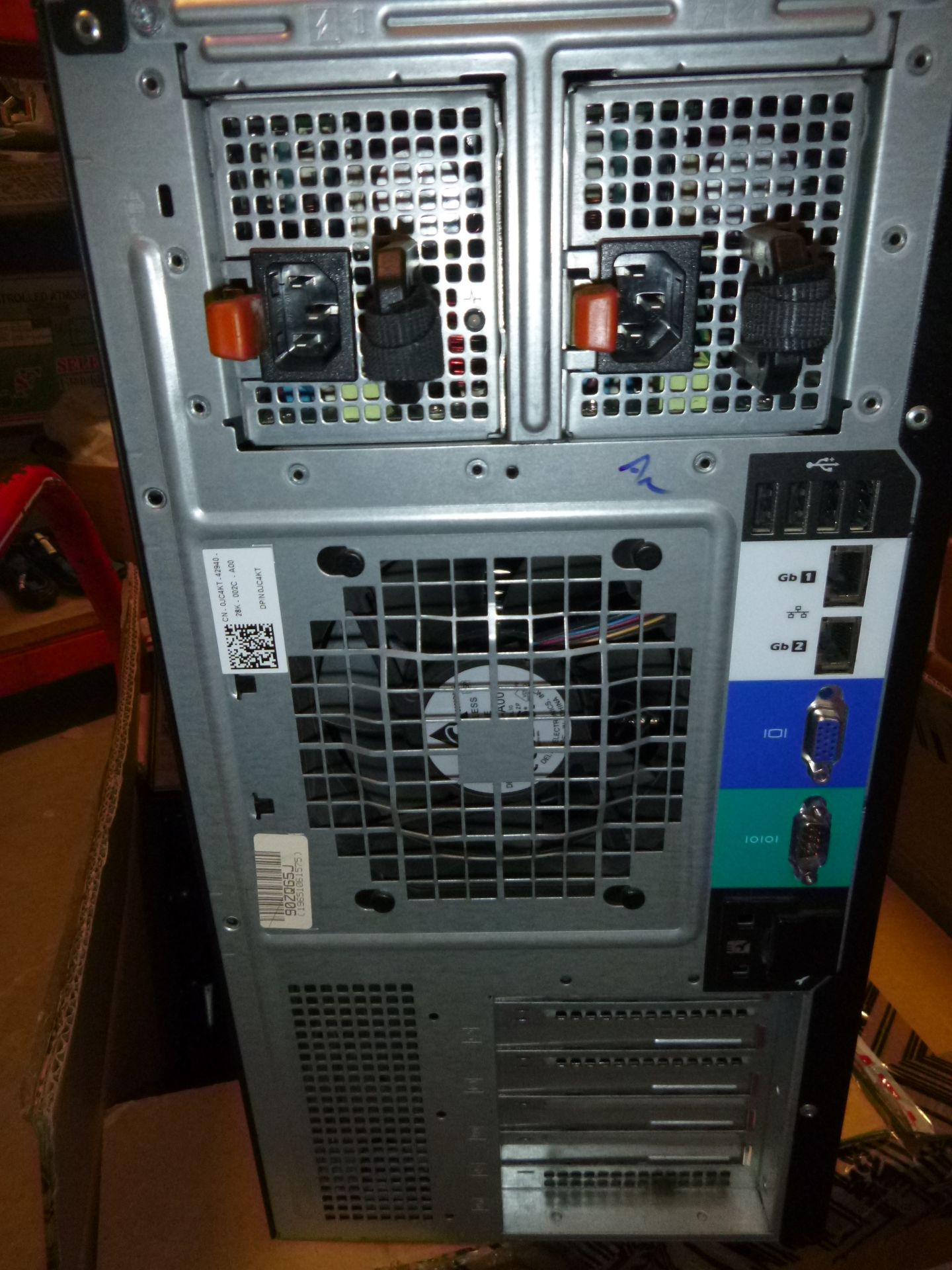 DELL POWEREDGE T310 SERVER.XEON X3430 QUAD CORE PROCESSOR @ 2.4GHZ, 16GB DDR3 RAM, 4 X 1TB SATA 3.5" - Image 2 of 3