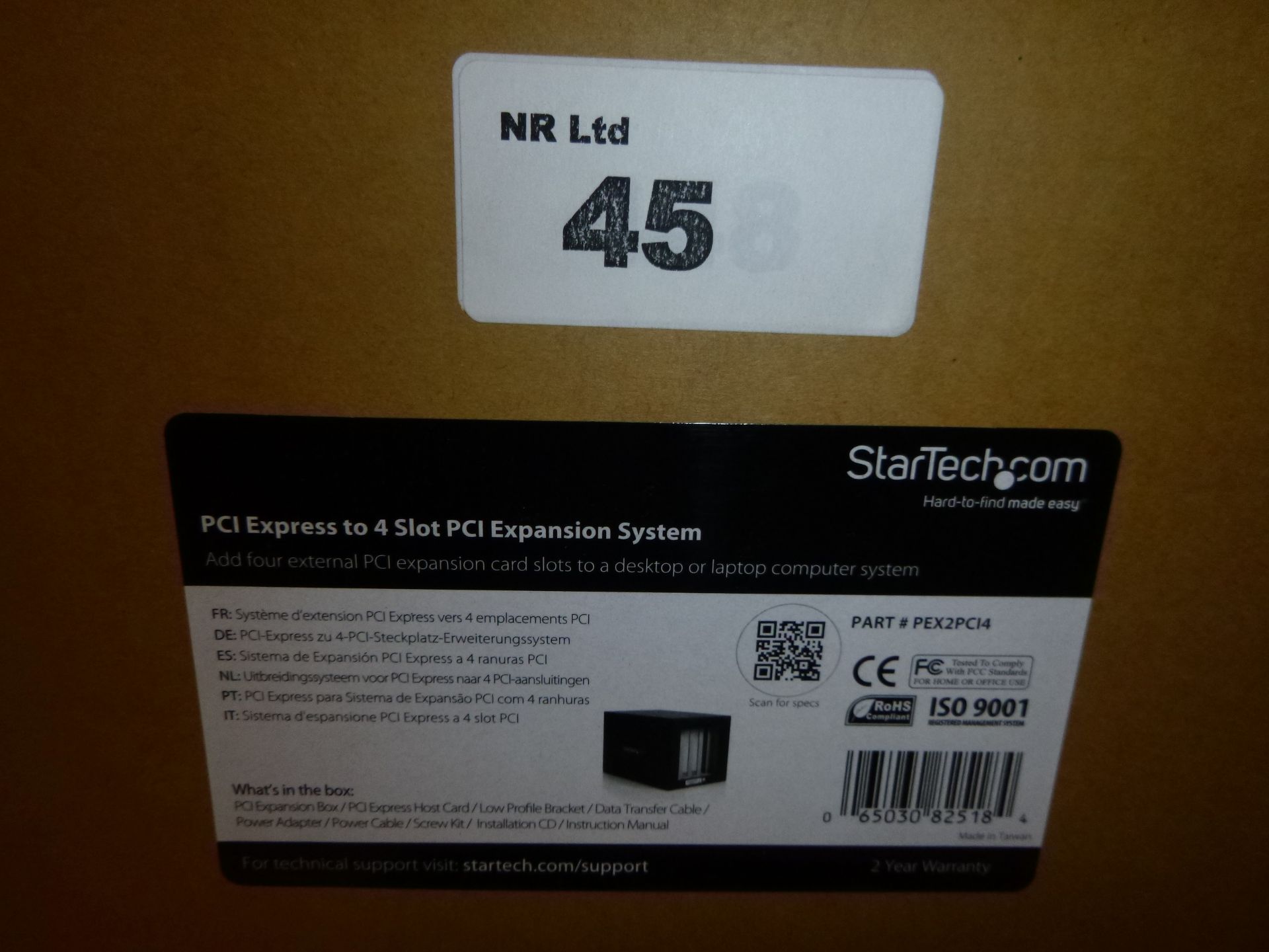 StarTech PCI Express to 2 PCI and 2 PCIe Expansion Enclosure System. New & Boxed