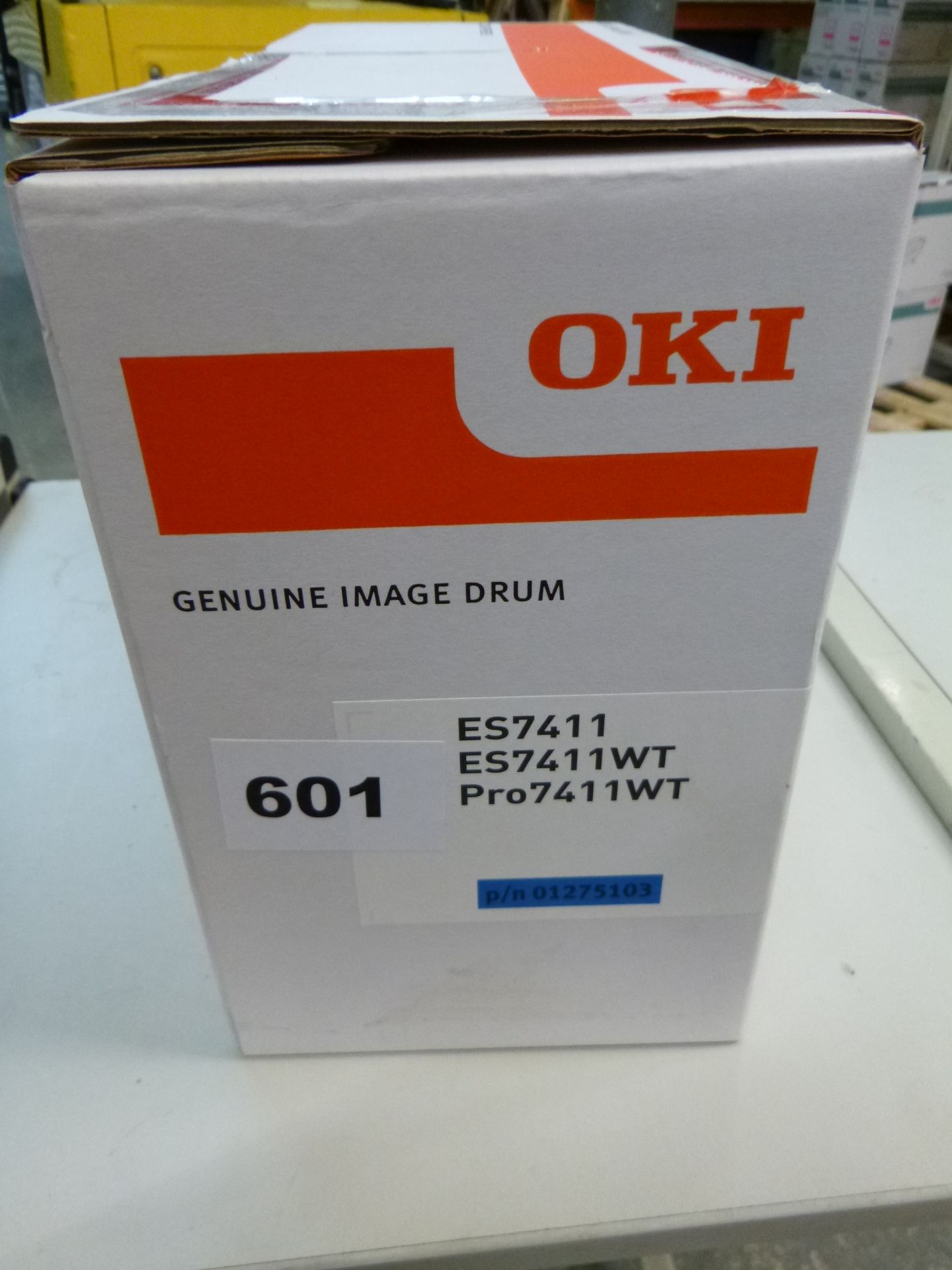 OKI GENUINE CYAN IMAGE DRUM P/N 01275103. FOR ES7411 / ES7411W